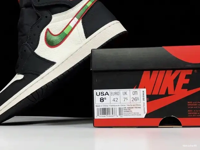 Rep TBkick Star OG 555088 015 High 1 Retro 'A Jordan - Is Born' Air 0523